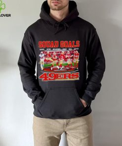 Squad goals San Francisco 49ers Samuel Aiyuk McCaffrey Purdy Bosa Kittle signatures hoodie, sweater, longsleeve, shirt v-neck, t-shirt