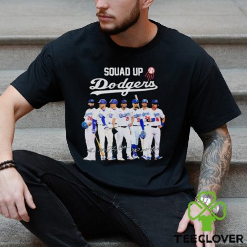 Squadd Up Los Angeles Dodgers 2023 Signatures hoodie, sweater, longsleeve, shirt v-neck, t-shirt