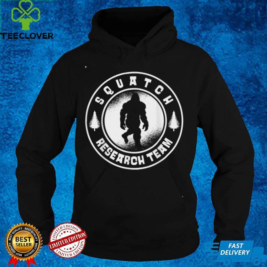 Squatch Research Team Sasquatch Bigfoot Yeti T Shirt Squatch Research Team Sasquatch Bigfoot Yeti T Shirt