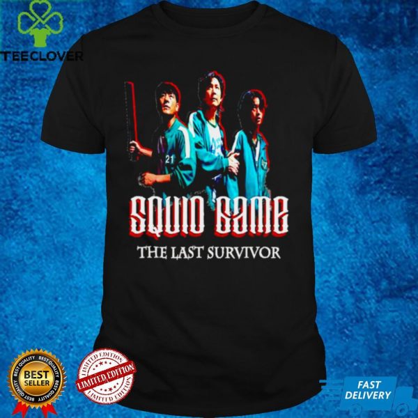 Squid Game the last survivor Korean movie hoodie, sweater, longsleeve, shirt v-neck, t-shirt