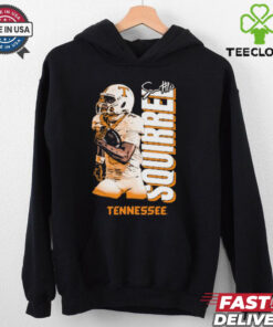 Squirrel White Football Tennessee Volunteers Illustrated Signature Graphic t shirt 1 Squirrel White Football Tennessee Volunteers Illustrated Signature Graphic t shirt