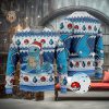 Watch’em Fall & Weep! Bowling All Over Print 3D Ugly Christmas Sweater