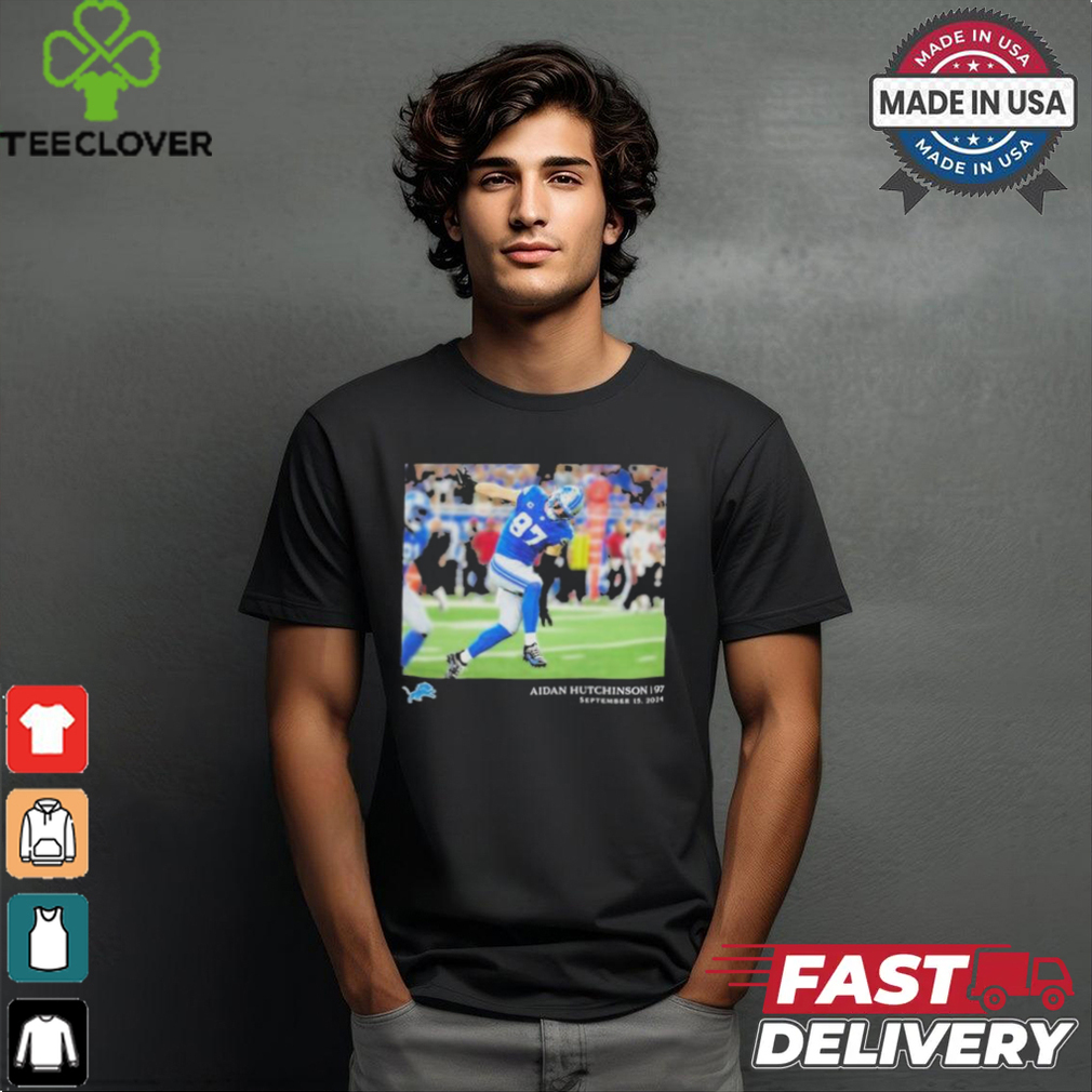 Aidan Hutchinson Detroit Lions NFL Flash Features Week 2 Shirt Aidan Hutchinson Detroit Lions NFL Flash Features Week 2 Shirt