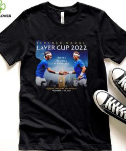 Roger Federer and Rafael Nadal Laver Cup 2022 Rivals become Teammates poster hoodie, sweater, longsleeve, shirt v-neck, t-shirt