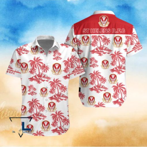St Helens RFC Coconut Island Hawaiian Shirt