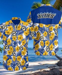 St Louis Blues AOP Short Sleeve Hawaiian Shirt