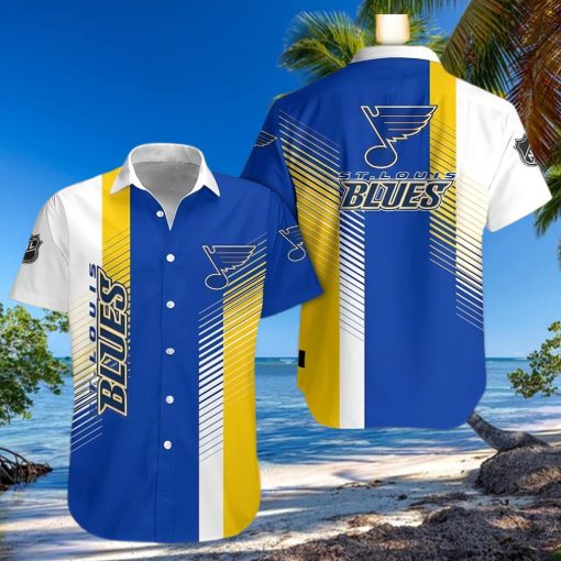 St Louis Blues NHL Men’s Hawaiian Shirt
