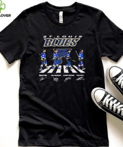 St Louis Blues Team 2022 Abbey Road Signature Shirt