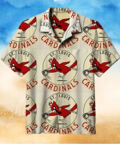 St  Louis Cardinals Funny Hawaiian Shirt Baseball Gift For Beach Lovers