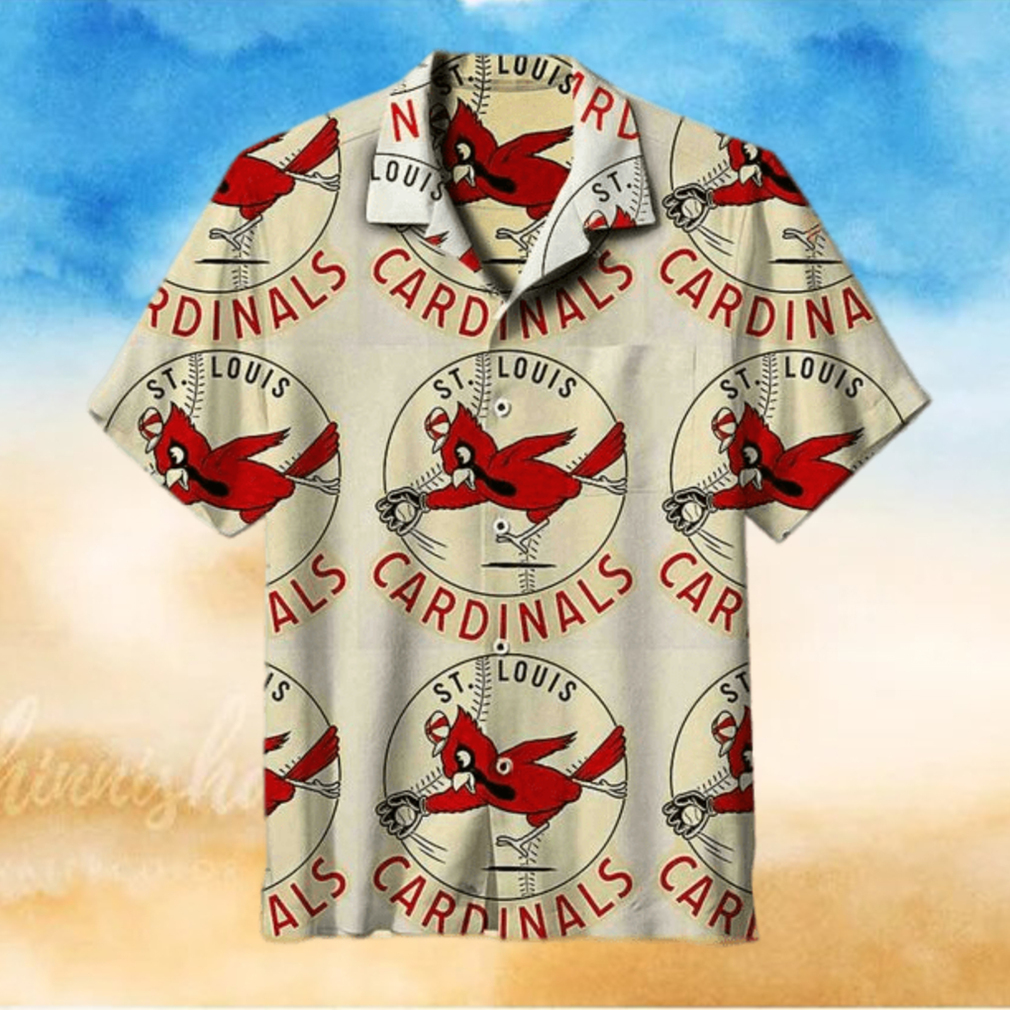 St Louis Cardinals Funny Hawaiian Shirt Baseball Gift For Beach Lovers St Louis Cardinals Funny Hawaiian Shirt Baseball Gift For Beach Lovers