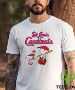 St Louis Cardinals Let's Play Baseball Together Snoopy MLB Shirt