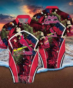 St Louis Cardinals MLB Floral All Over Print Hawaiian Shirt