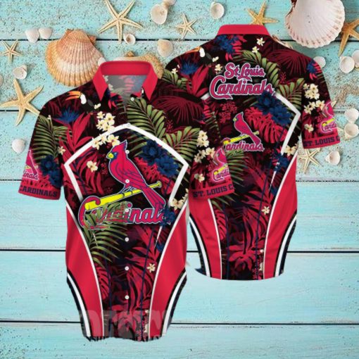 St Louis Cardinals MLB Floral All Over Print Hawaiian Shirt