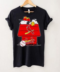 St Louis Cardinals Snoopy And Woodstock The Peanuts Baseball shirt