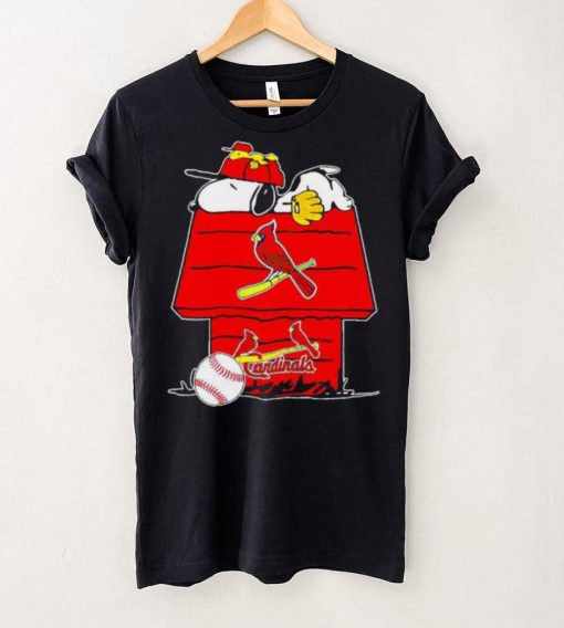St Louis Cardinals Snoopy And Woodstock The Peanuts Baseball shirt