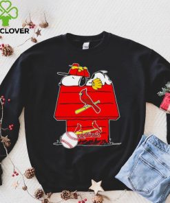 St Louis Cardinals Snoopy And Woodstock The Peanuts Baseball shirt