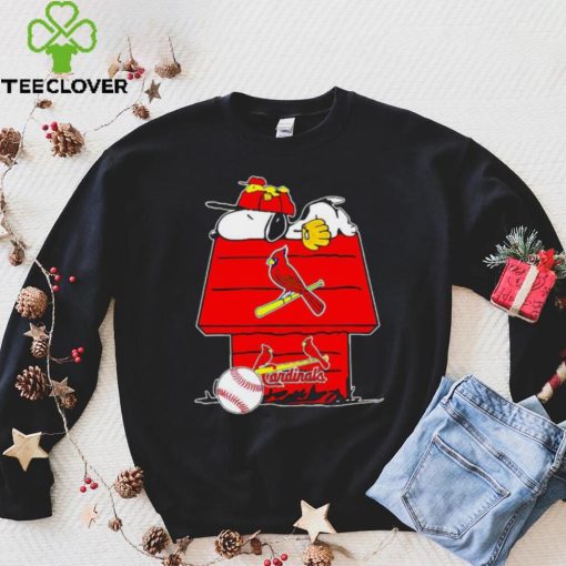 St Louis Cardinals Snoopy And Woodstock The Peanuts Baseball shirt