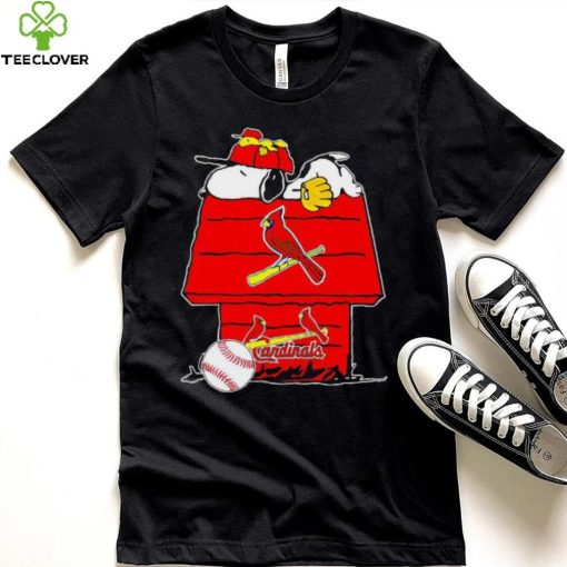 St Louis Cardinals Snoopy And Woodstock The Peanuts Baseball shirt