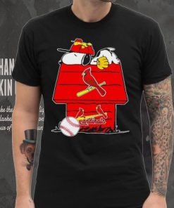 St Louis Cardinals Snoopy And Woodstock The Peanuts Baseball shirt