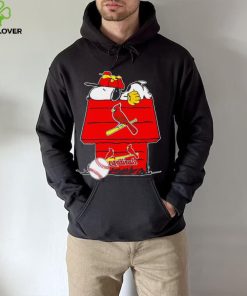 St Louis Cardinals Snoopy And Woodstock The Peanuts Baseball shirt