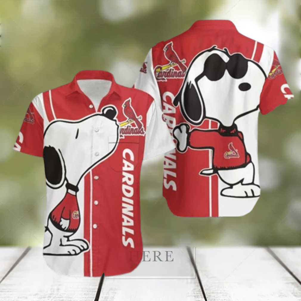 St Louis Cardinals Snoopy Hawaiian Shirt For Fans  Hawaiian Beach Short  Aloha Shirt  Hawaiian Gift St Louis Cardinals Snoopy Hawaiian Shirt For Fans  Hawaiian Beach Short  Aloha Shirt  Hawaiian Gift