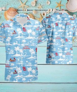 St Louis Cardinals Vintage Mlb Short Sleeve Aloha Hawaiian Shirt