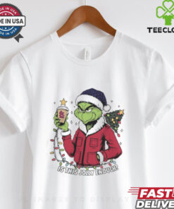 St Louis Cardinals x Santa Grinch Is This Jolly Enough Merry Christmas Shirt