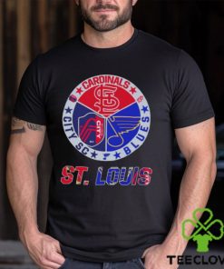 St Louis City SC St Louis Cardinals St Louis Blues logo hoodie, sweater, longsleeve, shirt v-neck, t-shirt