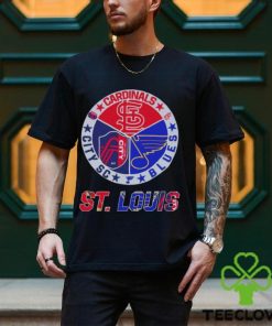 St Louis City SC St Louis Cardinals St Louis Blues logo hoodie, sweater, longsleeve, shirt v-neck, t-shirt