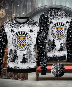 St Mirren F.C. SPFL Scottish Snow Fall Pine Ugly sweater