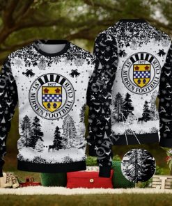 St Mirren F.C. SPFL Scottish Snow Fall Pine Ugly sweater