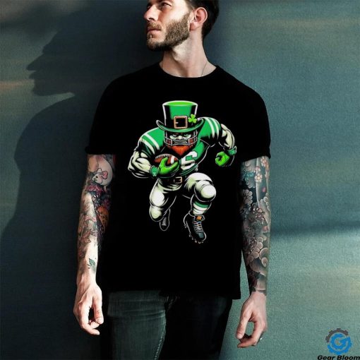 St PatrickS Day Leprechaun Football Player Irish Shirt