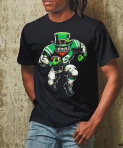 St PatrickS Day Leprechaun Football Player Irish Shirt