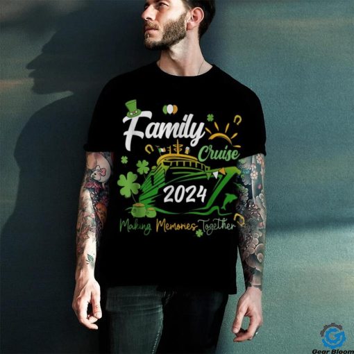 St Patrick's Day Cruise 2024 Ship Family Matching Costume Gifts Trend T Shirts