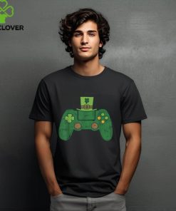 St Patricks Day Gamer Irish Game Controller Gaming Boy Shirt