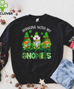 St Patricks Day Hanging With My Gnomies Nurse Stethoscope T Shirt 1 St Patricks Day Hanging With My Gnomies Nurse Stethoscope T Shirt