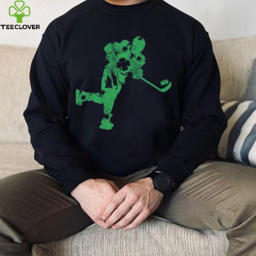 St Patricks Day Hockey Irish Boy Saint PaddyS Shamrock T Shirt