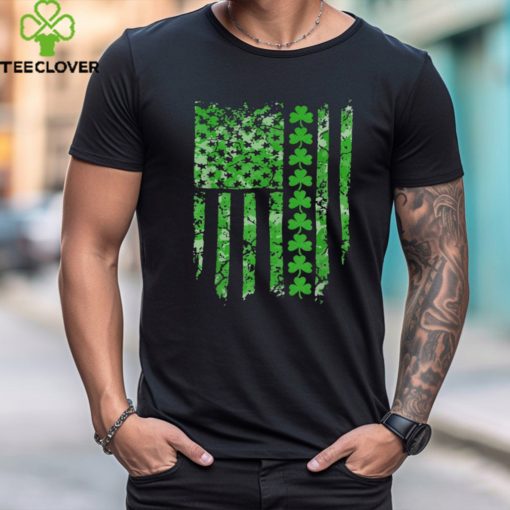 St Patricks Day Irish Camouflaged Flag 3 Leaf Clover Shirt