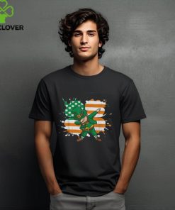 St Patricks Day Irish Clover Funny Dabbing Leprechaun Shirt