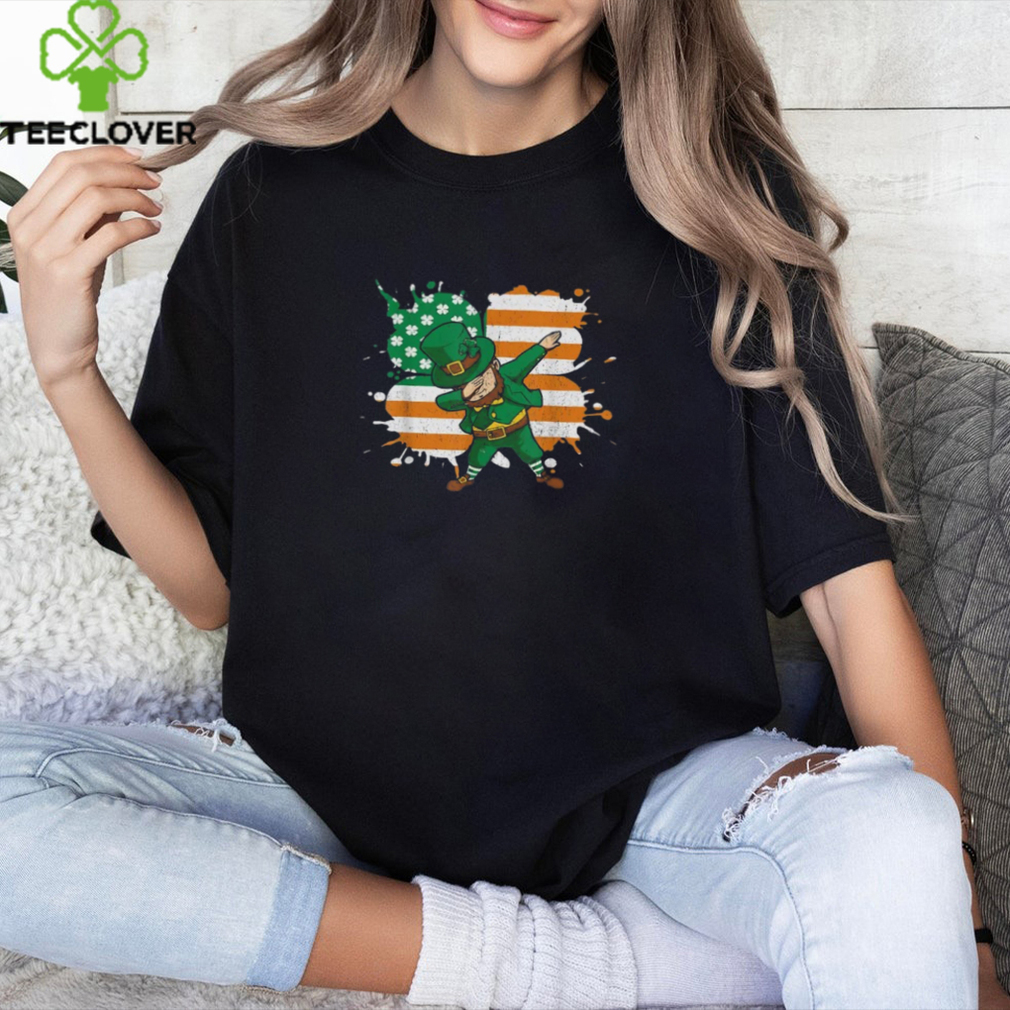 St Patricks Day Irish Clover Funny Dabbing Leprechaun Shirt St Patricks Day Irish Clover Funny Dabbing Leprechaun Shirt