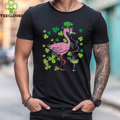 St Patricks Day Irish Flamingo Saint Pattys Paddys Women Shirt