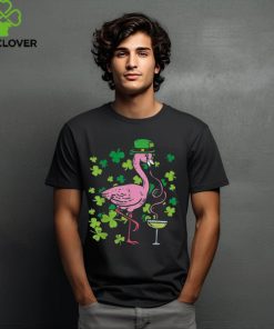 St Patricks Day Irish Flamingo Saint Pattys Paddys Women Shirt