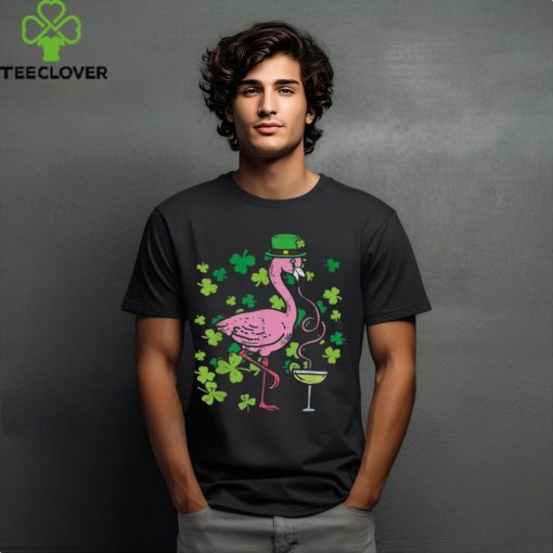 St Patricks Day Irish Flamingo Saint Pattys Paddys Women Shirt