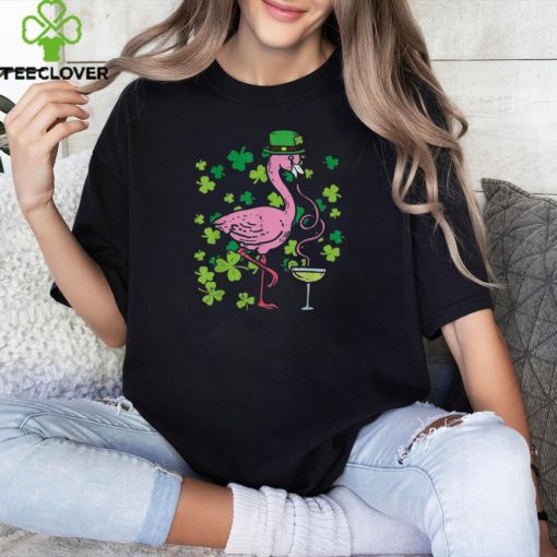 St Patricks Day Irish Flamingo Saint Pattys Paddys Women Shirt