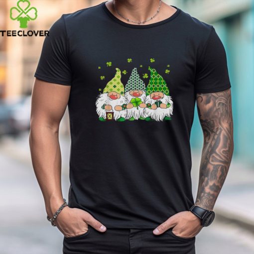 St Patricks Day Irish Gnomes Leprechauns Funky St Pattys Day Shirt