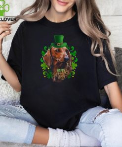 St Patrick's Day Irish Saint Patrick Shamrock Dachshund Head Shirt 2 St Patrick's Day Irish Saint Patrick Shamrock Dachshund Head Shirt