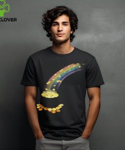 St Patrick's Day Leprechaun's Pot Of Gold At End Of Rainbow Shirt 1 St Patrick's Day Leprechaun's Pot Of Gold At End Of Rainbow Shirt