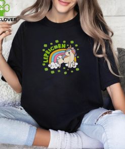 St Patricks Day Lepricorn Funny Unicorn St Patricks Day Kids Shirt