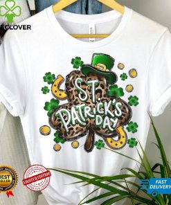St Patrick’s Day Lucky Horseshoe Leopard Green Shamrock Shirt 3 St Patrick’s Day Lucky Horseshoe Leopard Green Shamrock Shirt