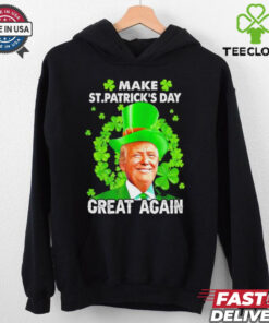 St Patricks Day Make Great Again Donald Trump Irish Lucky Shamrock shirt